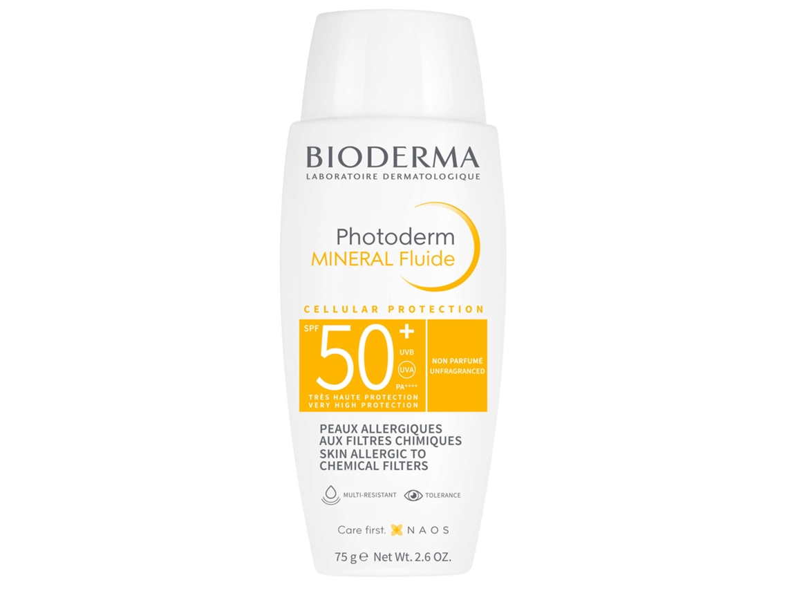 Protetor Solar Photoderm Mineral Fluide SPF50 - 75 g Bioderma
