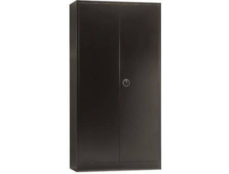 Armário de Escritório  Preto (195x97x39cm)