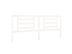Bed Headboard, Bed Headboards Vidaxl Branco Madeira De Pinho (206 X 100 Cm)