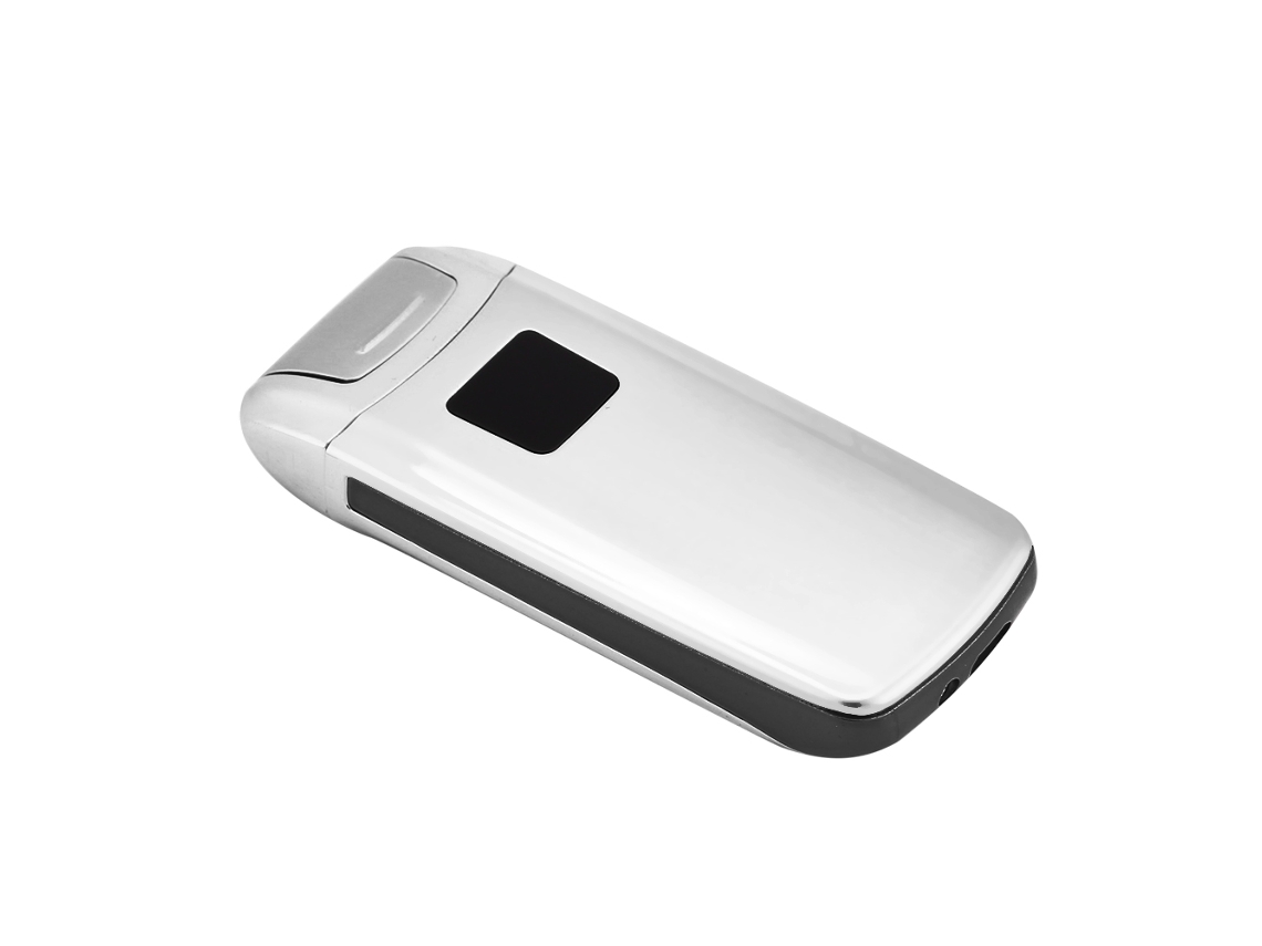 Isqueiro Elétrico Portátil Recarregável Com Sensor Touch Branco