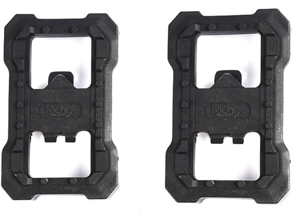 Pedal sem presilhas para conversão de pedais planos, adaptadores