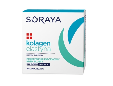 Advanced Hydration Collagen Elastin Moisturizing Face Cream, 50 Ml Soraya