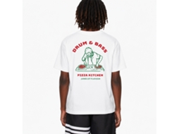 Camiseta Rockinstone Drum Bass Pizza Kitchen Danswrk com design exclusivo e exclusivo.