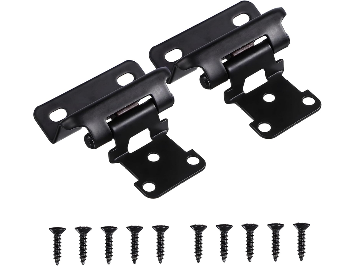Dobradiças De Sobreposição 1/2" Com Fechamento Automático Para