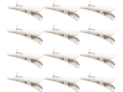 100 clipes de ferro reutilizáveis para decoração de casa, fáceis de instalar para artesanato e decoração.
