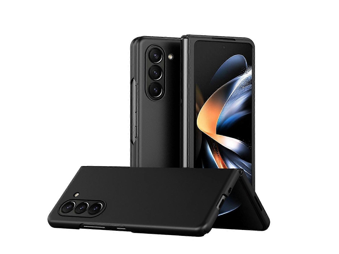 Capa Protetora Dobrável De Pc À Prova De Choque Skin Feel Para Samsung Galaxy Z Fold5
