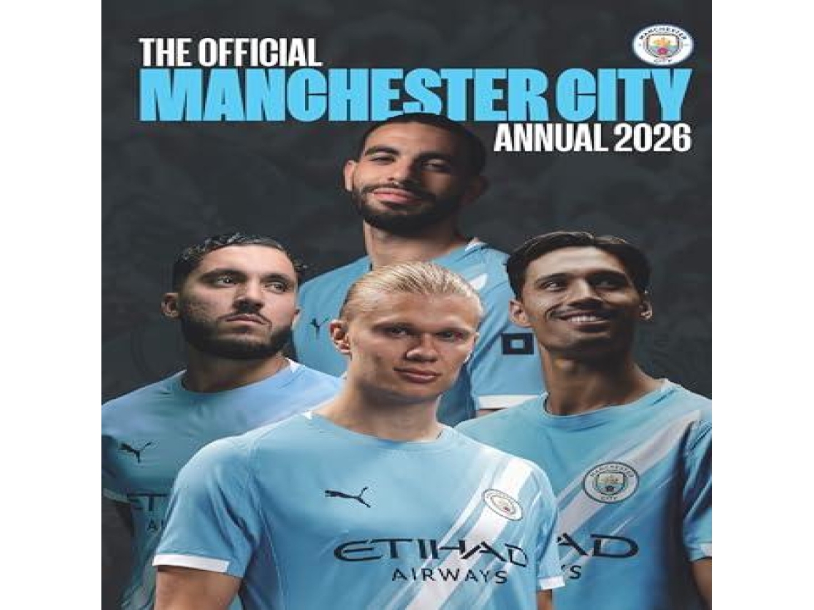 Livro Manchester City FC Official Annual 2026 de Grange Communications Ltd (Inglês)