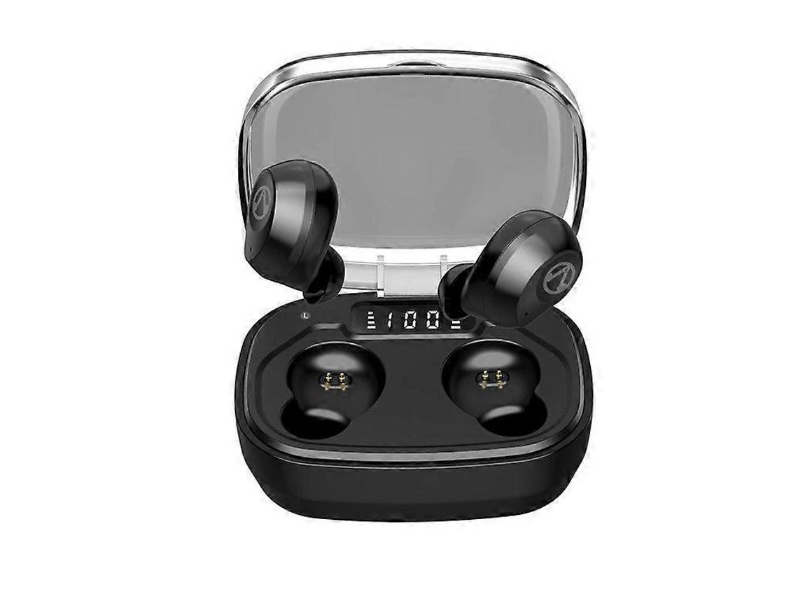 Fones De Ouvido Sem Fio Tws Compatíveis Com Bluetooth 5.0 Com Visor Digital E Estojo De Carregamento Ly Ebike