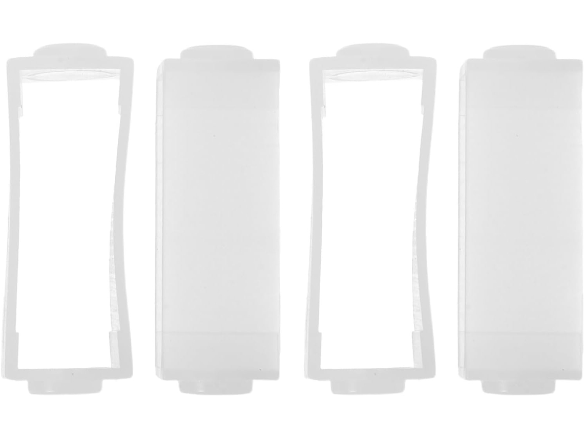 Conjunto De 4 Peças Acessórios Para Suporte Chuveiro, Incluindo Bucha Plástica Deslizante Para Tubo De Chuveiro Banheiro