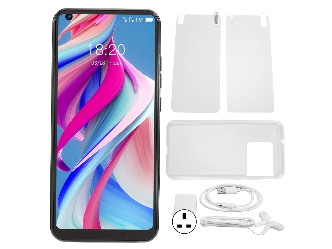 Smartphone 3g Laxiscreed Com 4gb Ram, 64gb Armazenamento E Ecrã 6.58 Polegadas
