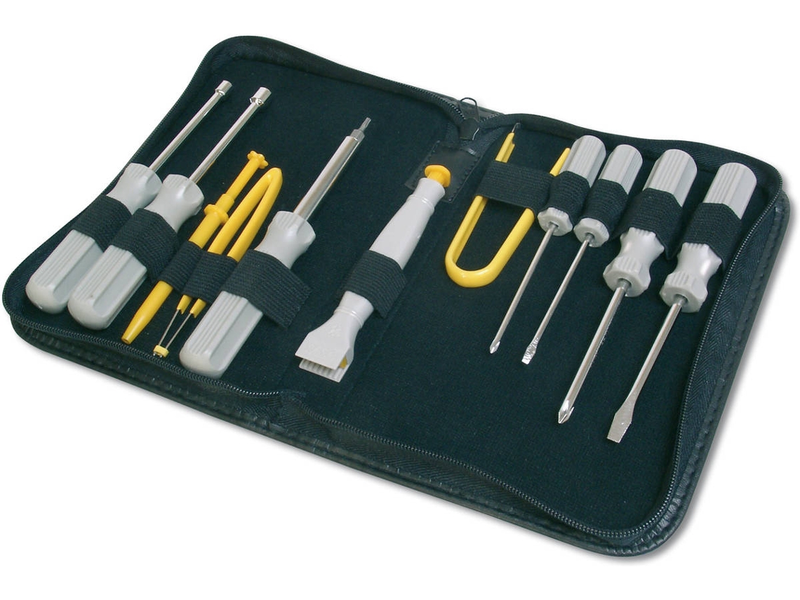 Conjunto de Ferramentas para Eletrónica ASSMANN A-SK 2 (11 Peças)