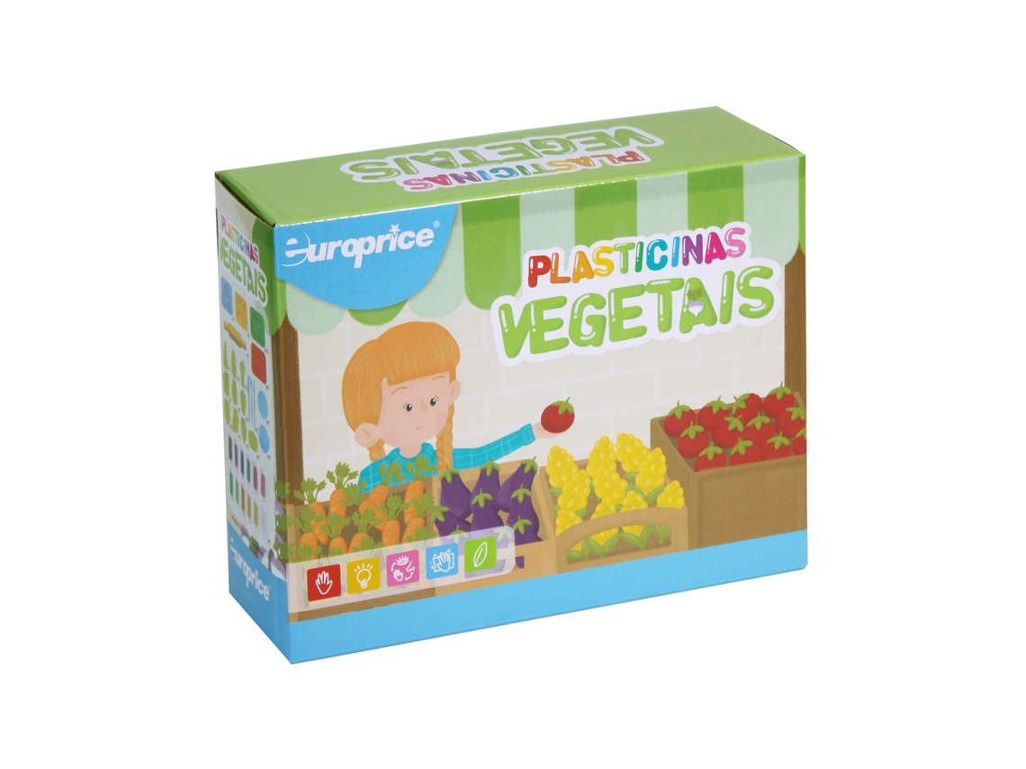 Plasticinas Vegetais Europrice