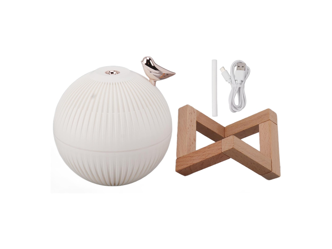 Humidificador 3d moon mini, portátil, fofo, 330ml, usb LAXISCREED