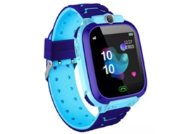 Relógio Smartwatch Q12Kid Infantil com Câmara Fotográfica Azul