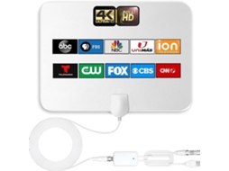 Antena De Tv Digital Terrestre Hd Para Uso Interno Aquaforge