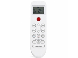 Comando À Distância Para Ar Condicionado Compatível Com Haier E Candy 0010404941b, Botões Em Russo