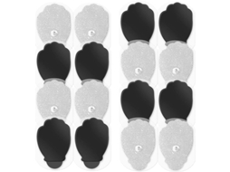 Pads Tens Reutilizáveis Easyhome 16 Peças Forma De Mão 2"x3" Para Massager