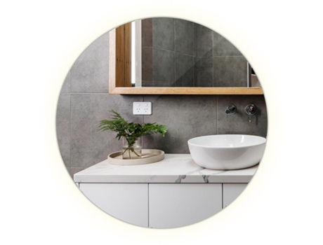 Espelho Redondo Com Led Tulup (ø 100 Cm Luz Fria 6500k)