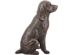 Estátua de Cachorro, Dachshund em Pé em Estilo Antigo, Feita de Resina. Escultura de Cachorro Pequena e Compacta, para CHABERLU