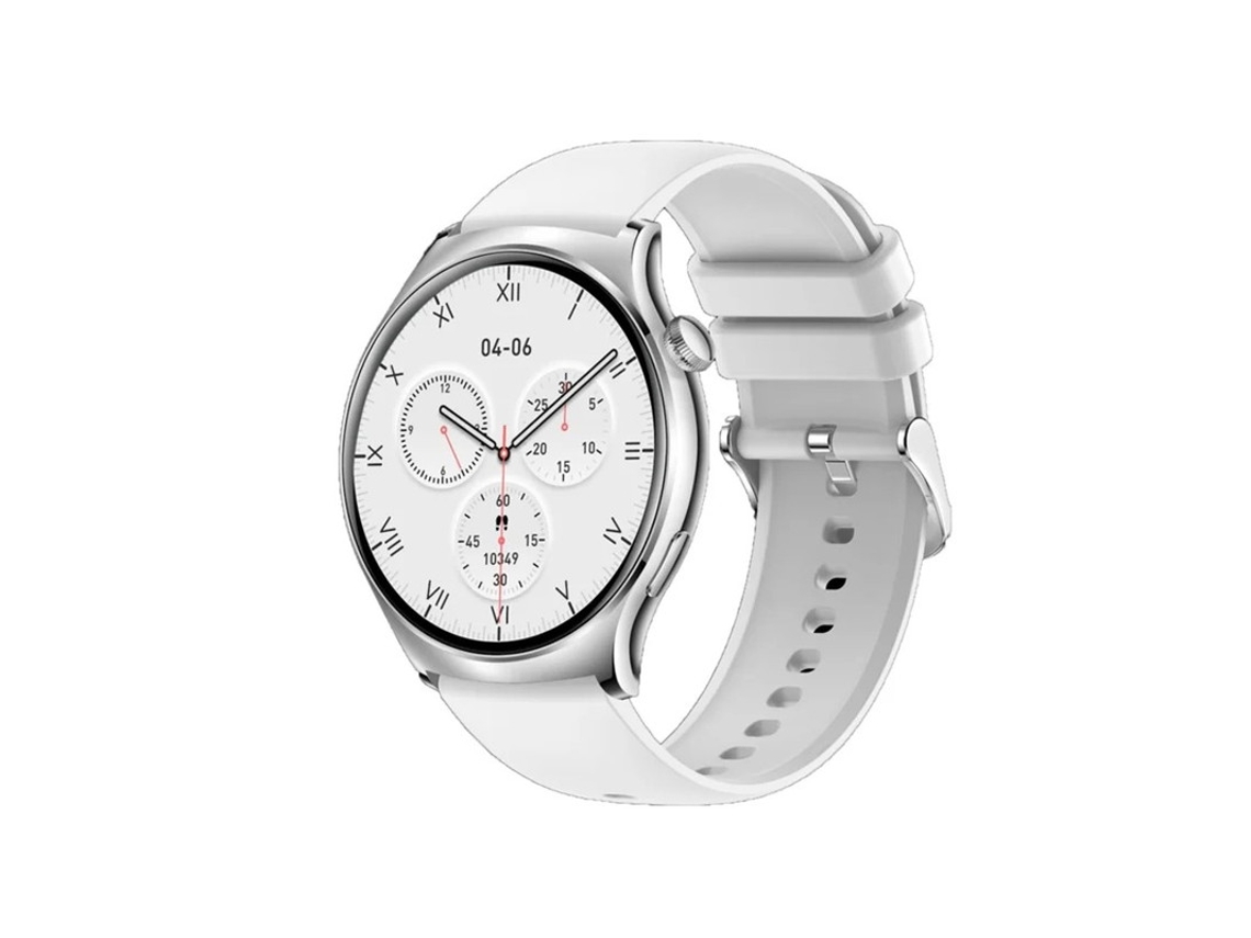 Smartwatch feminino com tela AMOLED de 1,43", à prova d'água e mais de 100 modos esportivos. Rastreador Bestvite.