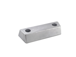 Ânodo de Alumínio Universal Duo Prop Prateadotecnoseal