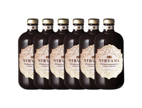 Licor Creme Campeny Nirvana Chocolate Cream 50 cl (Caixa de 6 unidades)
