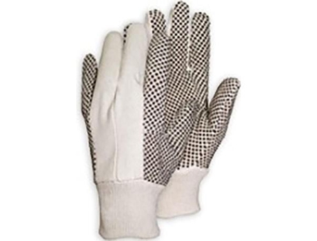 Guantes algodon lunares pvc (caja 12)