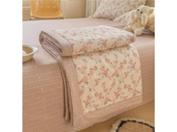 Colcha Acolchoada Fansu 3 5 Tog Capa de Cama para Ar Condicionado Edredom Algodão Sofá com Estampa Floral 200x