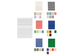 Cortinas De Exterior Impermeables – Cortinas Antimoscas Para Terrazas Y Porche Diana - Cristal 100 X 240 Cm