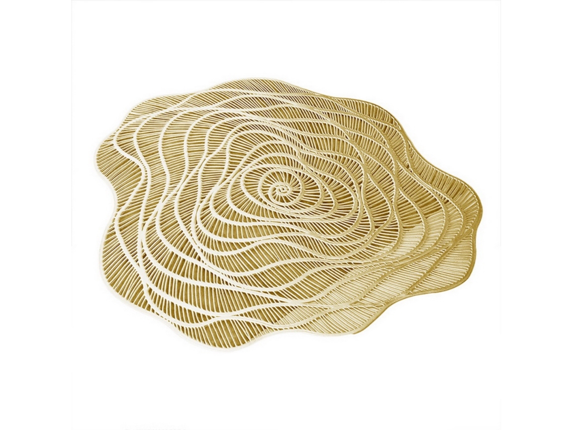 Sousplats Decorativos em Pvc Tapete Térmico para Jantar RNEMITERY