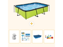 Exit-toys Piscina Exit Retangular - 300x200x65 Cm - 5-peças S200