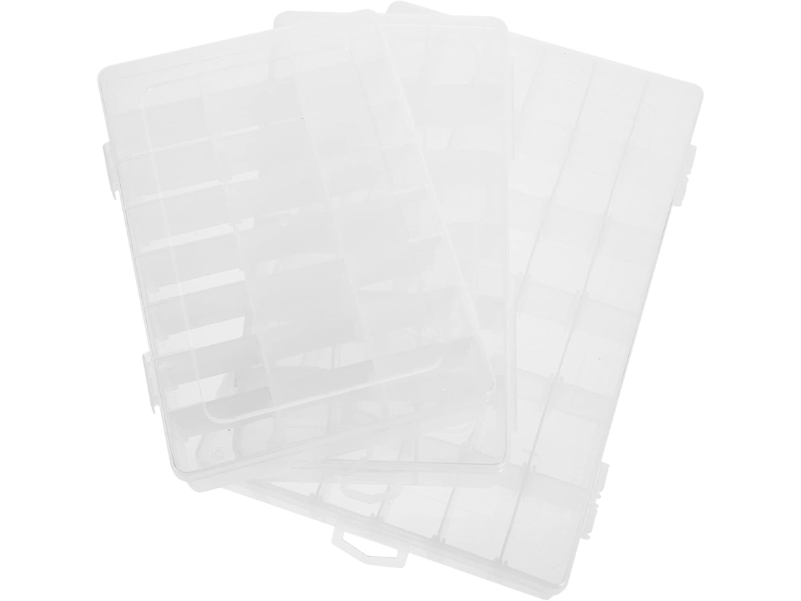 Caixa Organizadora Nuobesty Para Materiais De Artesanato E Objetos.