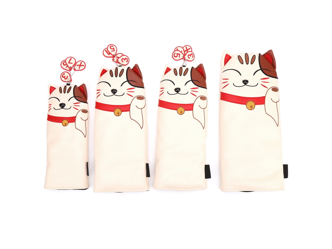 Conjunto de 4 Capas Impermeáveis com Estampa de Gato BRILVIBERA