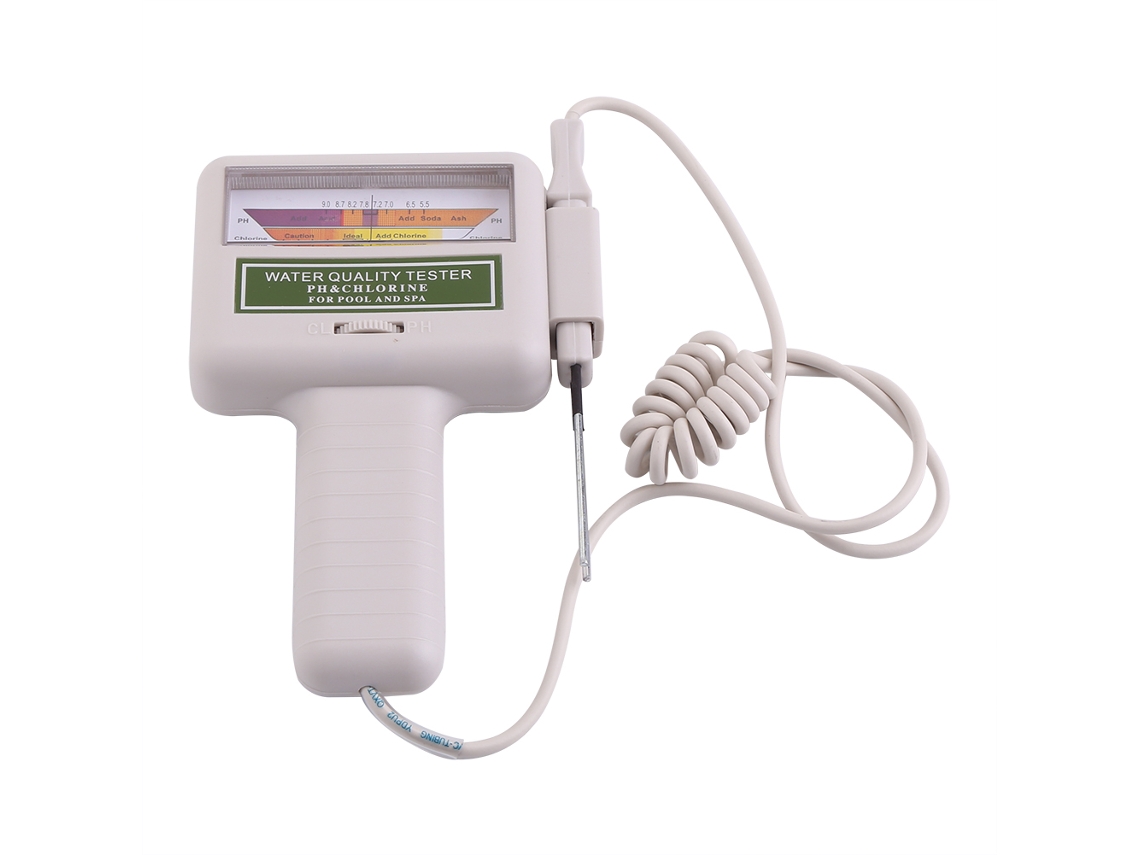 Laxiscreed: Testador Portátil De Qualidade Da Água De Piscina Para Medição De Cloro Residual E Ph