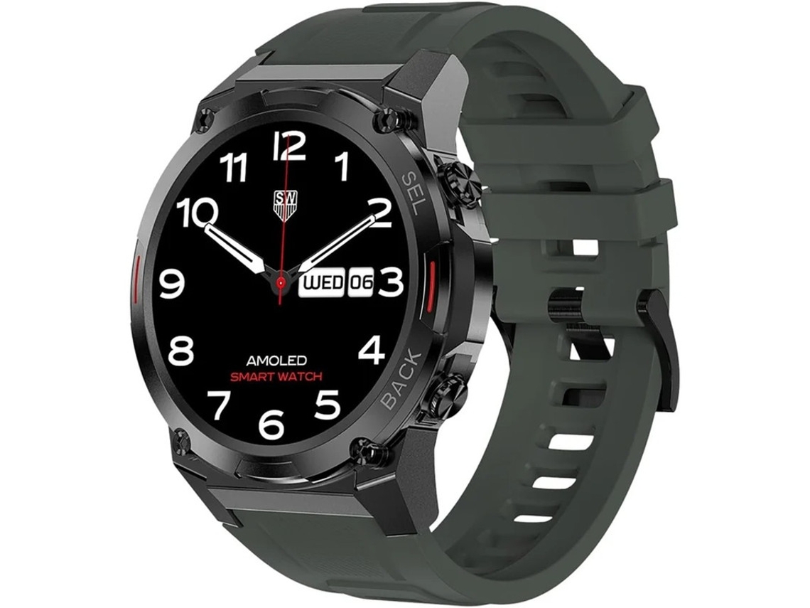 Smartwatch 1.43 Amoled Militar Relógios Inteligentes Para Homens Atender/fazer Chamada Fitness Tracker Ip68 400mah Com Bestvite
