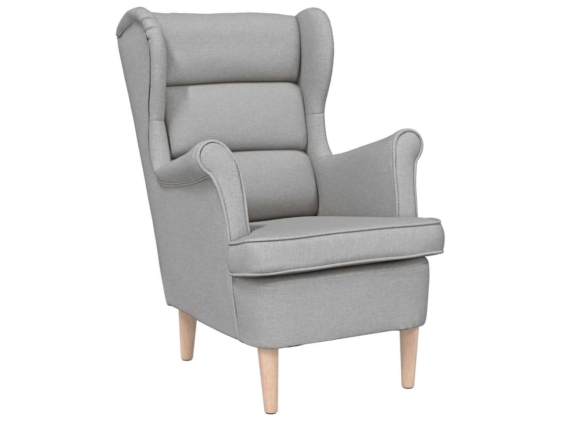 Armchair, Armchairs Vidaxl Cinzeto Tecido
