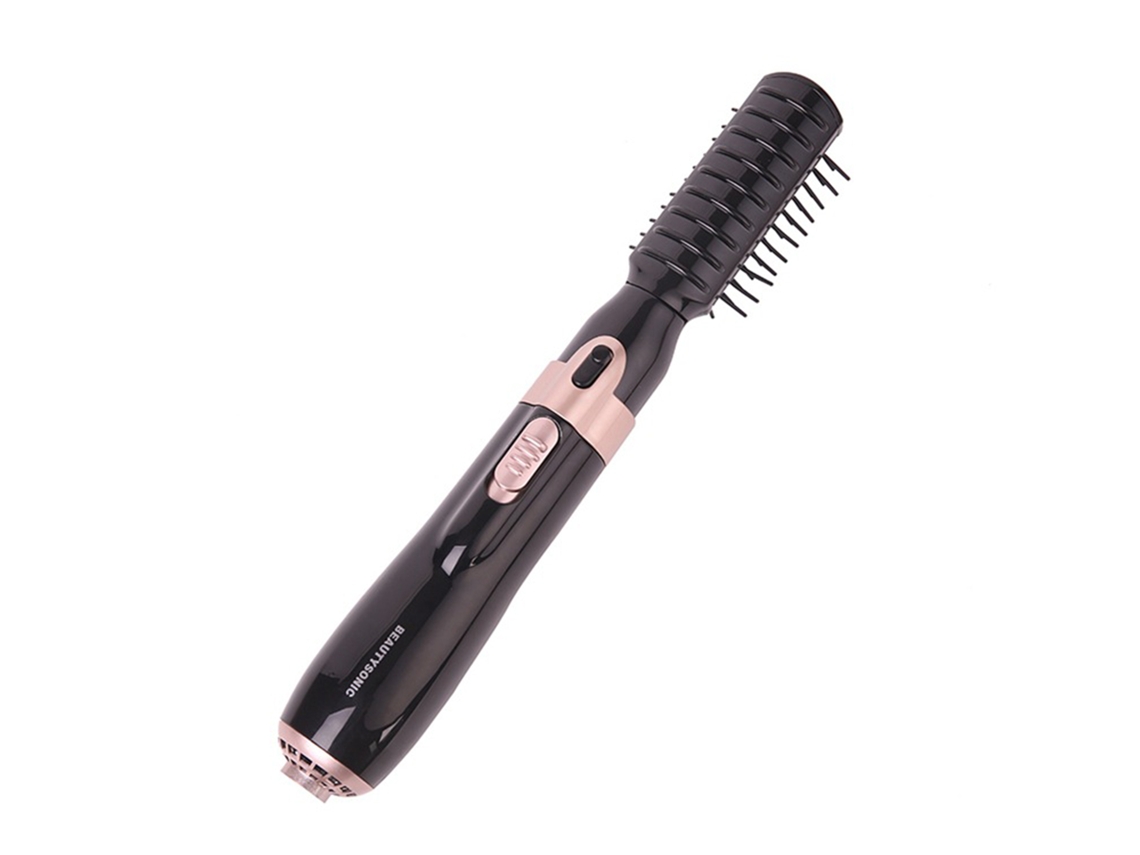 Pente De Ar Quente 4 Em 1 Secador De Cabelo Escova Prancha Ondulador Aquecimento Rápido 30 Segundos Uso Molhado E Seco