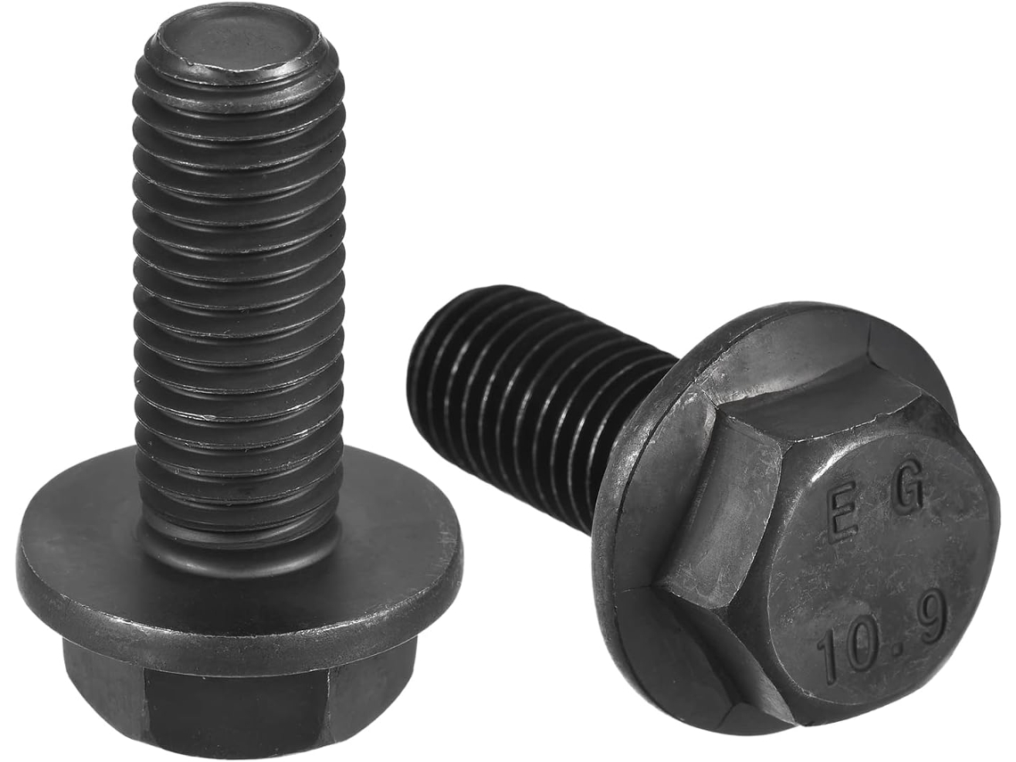 Parafusos de Flange Sextavados M14x35mm 2 Pçs Aço Grau 10.9 CHABERLU
