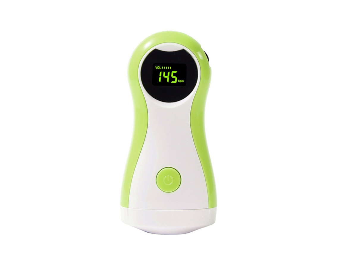 Monitor De Frequência Cardíaca Para Mulheres Grávidas Monitor Cardíaco Fetal Estetoscópio Verde Cuich