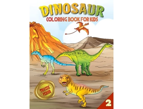 Livro Dinosaur Coloring Book For Kids Triassic Period De Ab Lockhaven E Grace Lockhaven (inglês)
