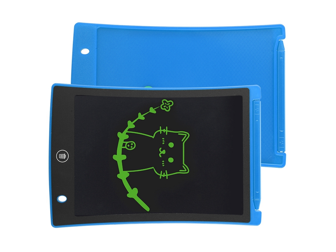 Tablet De Escrita Lcd (escrita À Mão E Desenho) Tablet De Escrita Lcd Portátil De 8,5 Polegadas (azul)