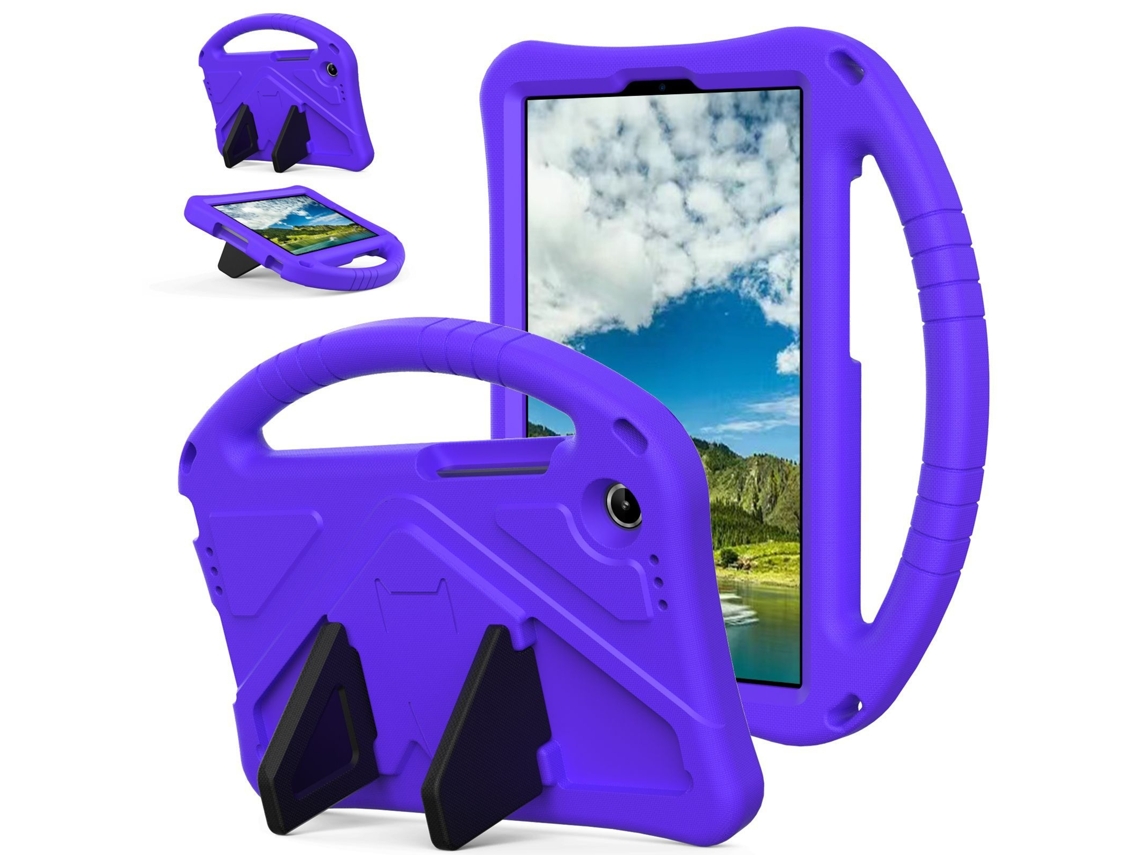 Capa Para Tablet Lurelia, Compatível Com Lenovo Tab One De 8,7", Tab K9 2025, Roxo, Eva, Função Sono