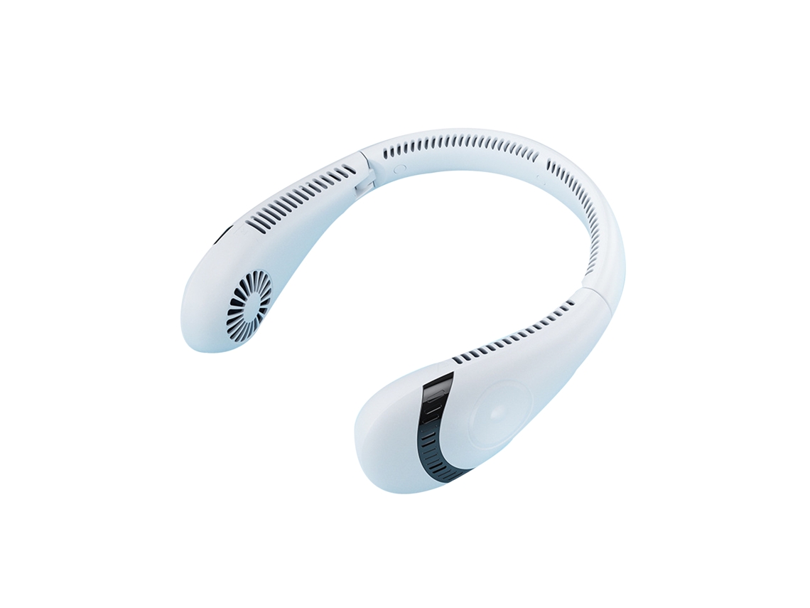 Ventoza De Pescoço Laxiscreed 5000mah Cloud Rock White, Portátil, Plegável E Recarregável