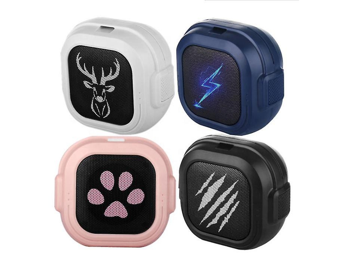 Coluna inteligente Carregamento USB sem fio Portátil ao ar livre à prova d'água Subwoofer multifuncional Mini alto-falante