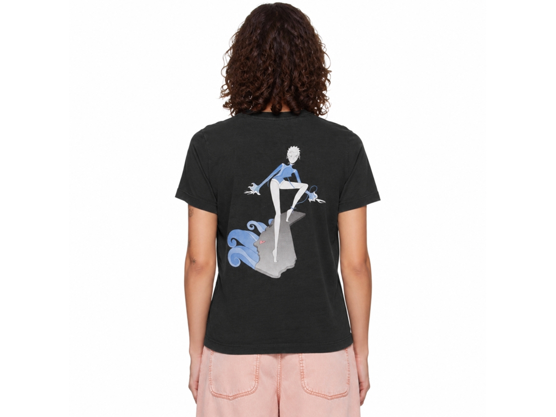 Rockinstone Doja Cat X American Red Cross Doja Cat X Pini Black T-shirt Unique Designer Style