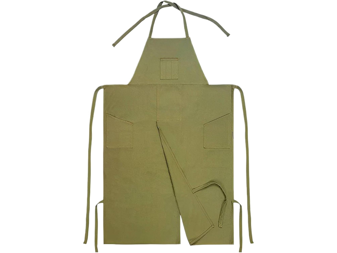 Avental De Cerâmica Antiderrapante, Leve, Ergonômico E Com 3 Bolsos.