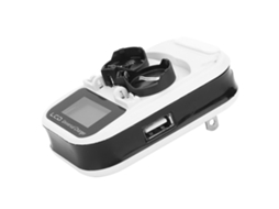 Cargador Recargable Lcd De 2 Piezas Para Baterías Botón De Litio Lir2016 Lir2025 Lir2032