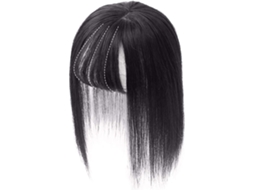 Mali topo de Cabelo Human Hair Toppers Silk Base Clips para Mulheres Cabelo Fino 35cm