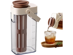 Jarra De 1 Litro Para Café Gelado | Dispensador De Bebidas À Prova De Vazamentos Para Chá Gelado, Li Gokoco