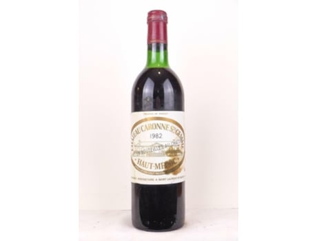 Vinho Tinto CHÂTEAU CARONNE SAINTE-GEMME 1982 (75 cl - 1 unidade)